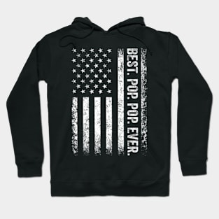 American Flag Fathers Day Dad Hoodie